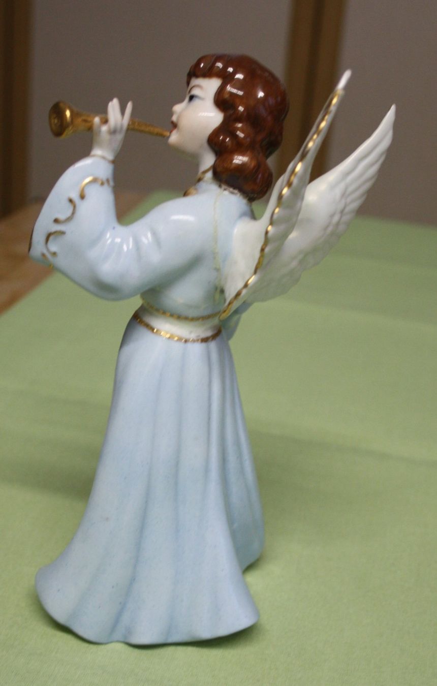 Statuette: Engel mit Tröte – Difettoso da Flüelen venduto da Alt-und-Neu 3