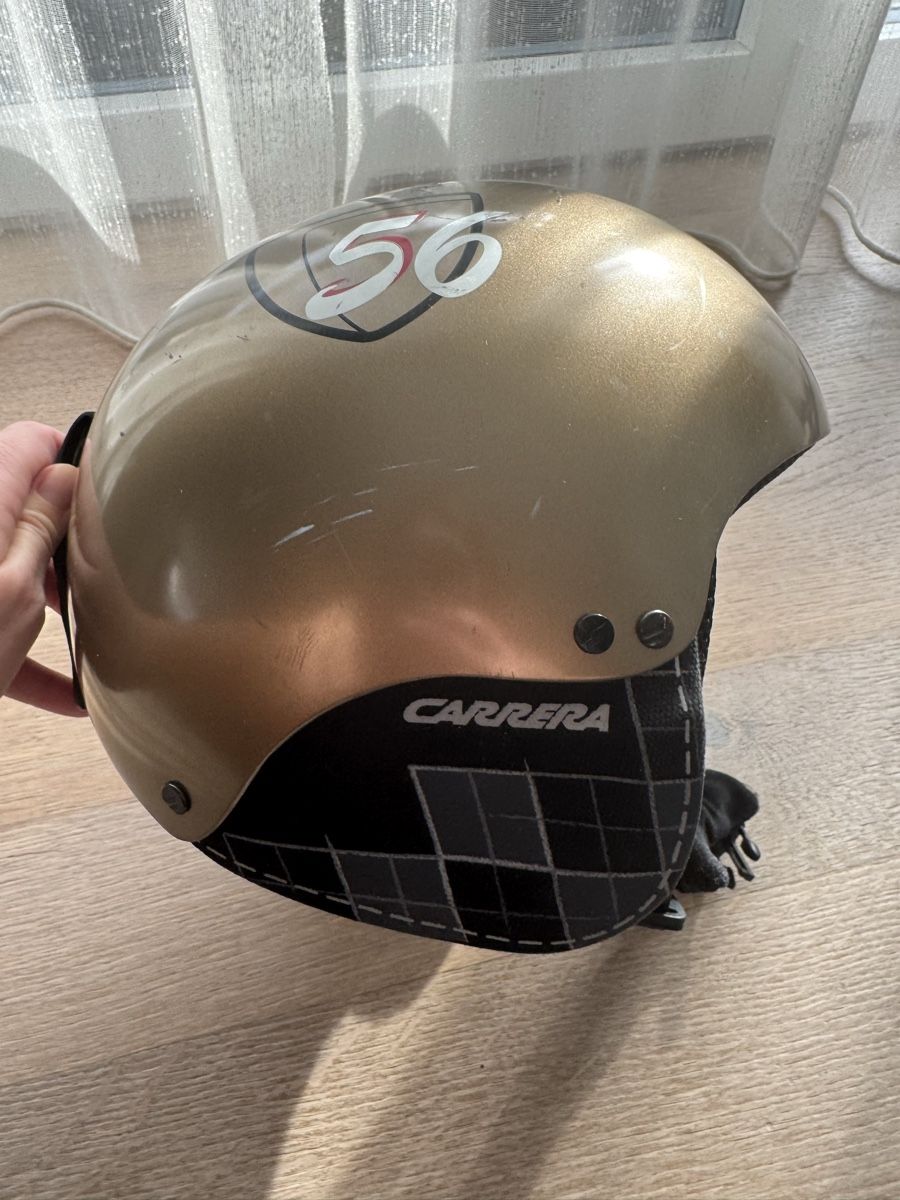 Carrera Caschi: Carrera Skihelm, Goldfarben, Grösse M – Usato da Othmarsingen venduto da Paucaverba 2