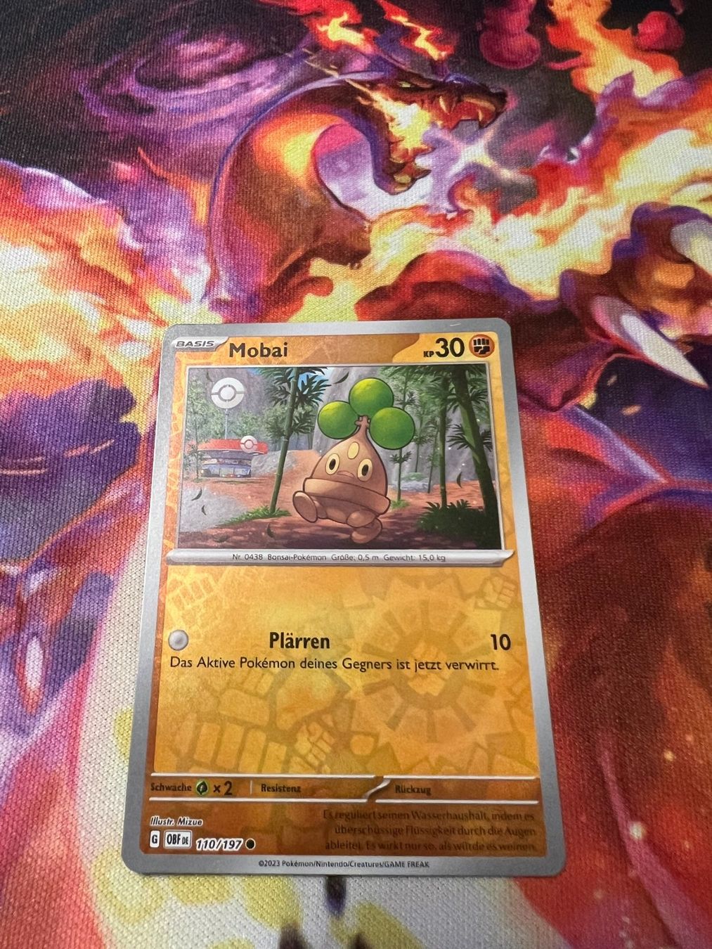 Pokémon Carte collezionabili: Mobai (OBF 110) / Reverse Holo / Obsidianflammen – Nuovo (secondo la descrizione) da Bülach venduto da CherryBlu