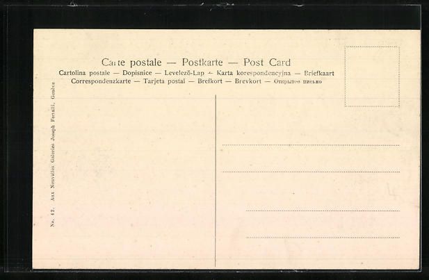 Cartoline postali: AK Genève, Quai du Mont Blanc – Usato da Berlin venduto da bartko-reher 1