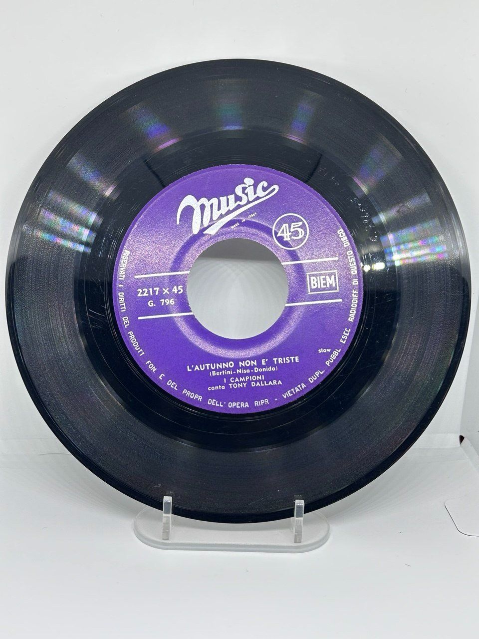Schallplatten: Vinile a 45 giri "L'autunno non è triste" – Gebraucht aus Giubiasco von LorisVale 1