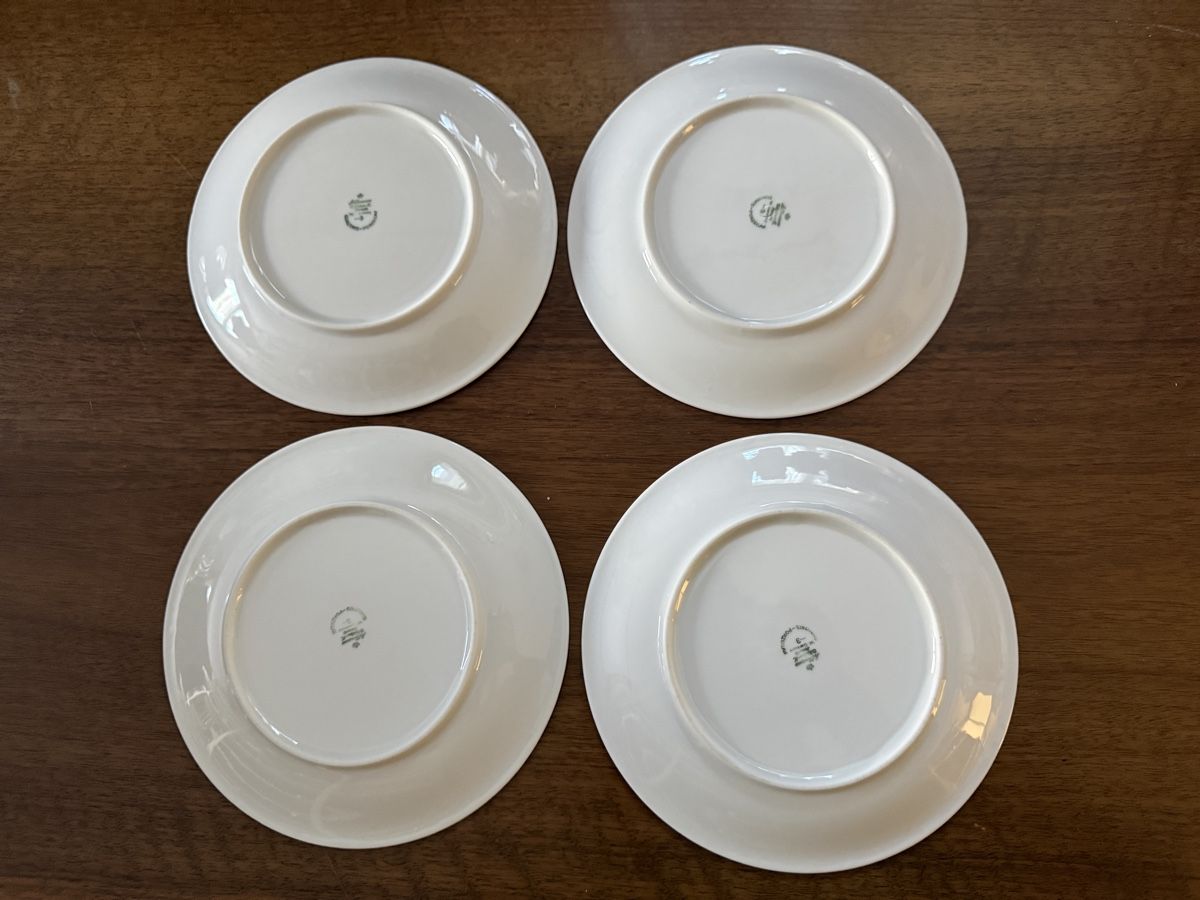 Seltmann Piatti: 4 Seltmann Weiden Teller weiss ca 19 cm – Usato da Erstfeld venduto da Uhu1980 1