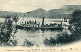 Lac de Joux - le "Gai Caprice"