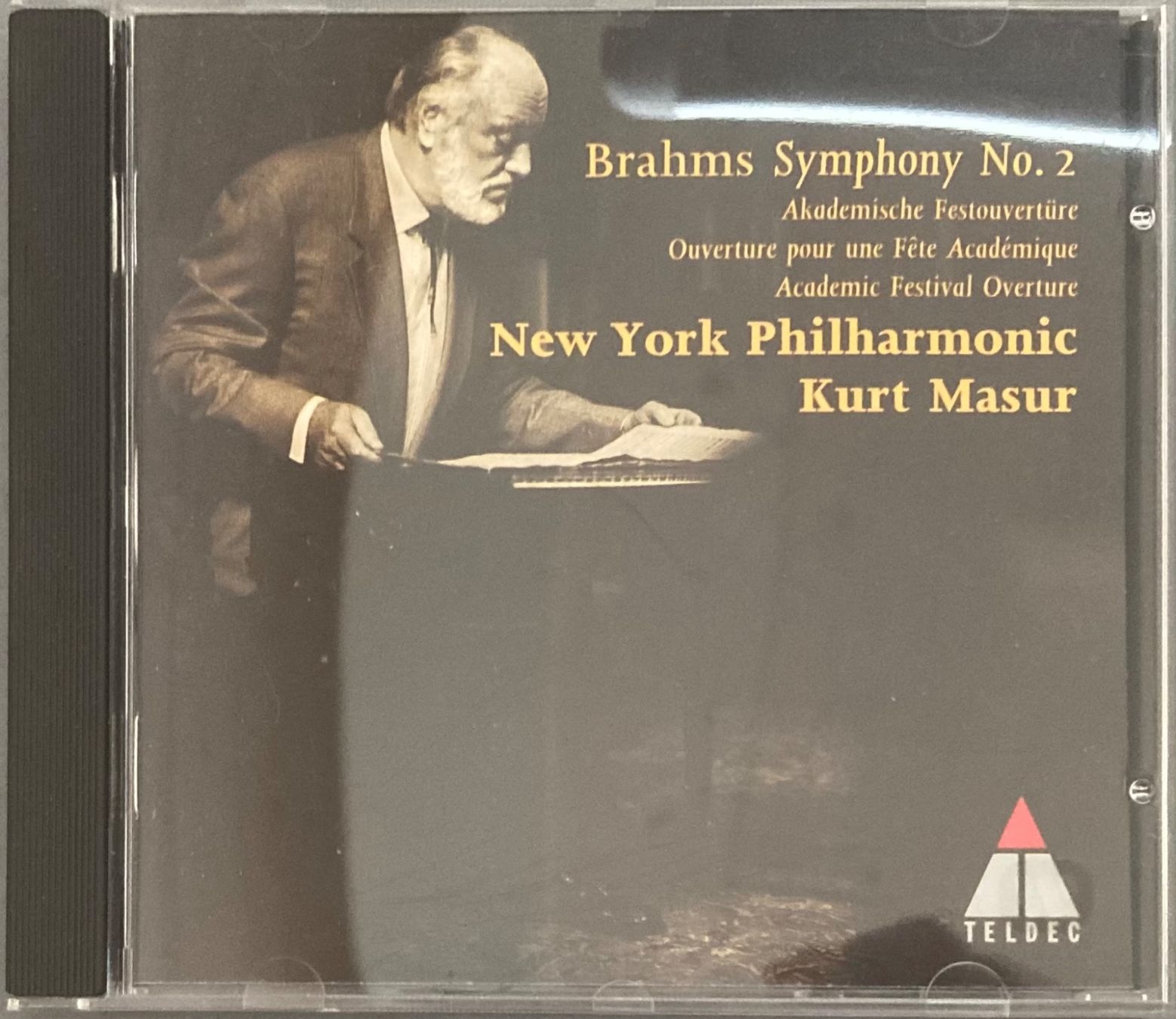 CDs: BRAHMS.... - SYMPHONY NO.2 / ACADEMIC FESTIVAL OVERTURE – Gebraucht aus Poliez-Pittet von Newtown-Records