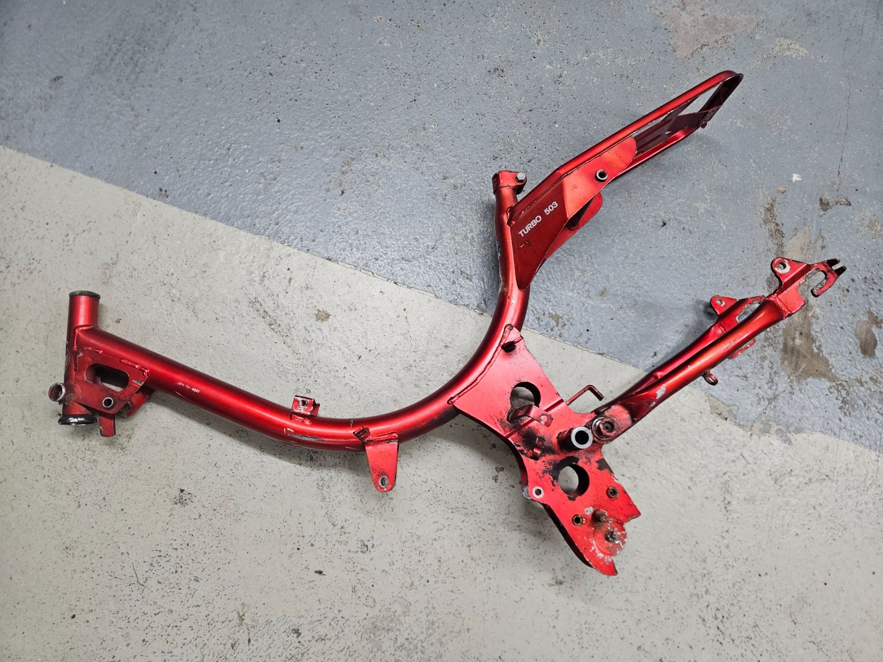 Alpa Mofas: Alpa Turbo Rahmen – Gebraucht aus Mellingen von Mech-Service