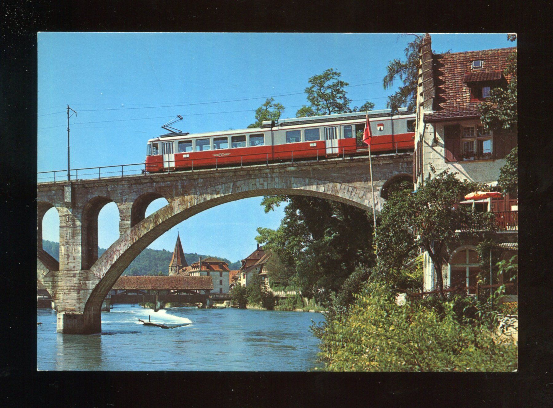 Cartoline postali: Bremgarten, Wohlen - Bremgarten - Dietikon – Usato da Aarau venduto da Elmaar41
