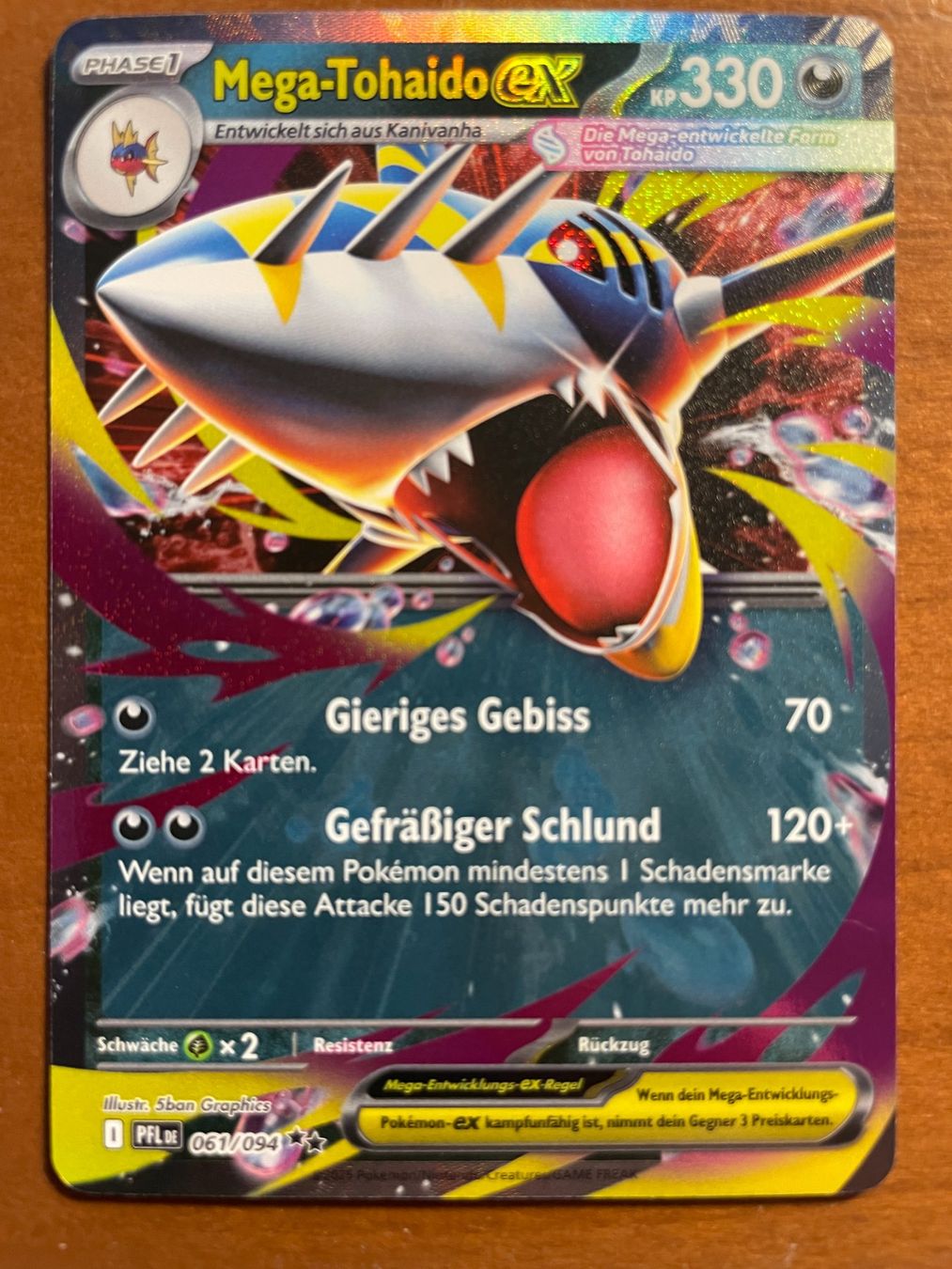 Pokémon Carte collezionabili: Pokemon Mega-Tohaido eX (Versand gratis) – Nuovo (secondo la descrizione) da Chur venduto da Angerson