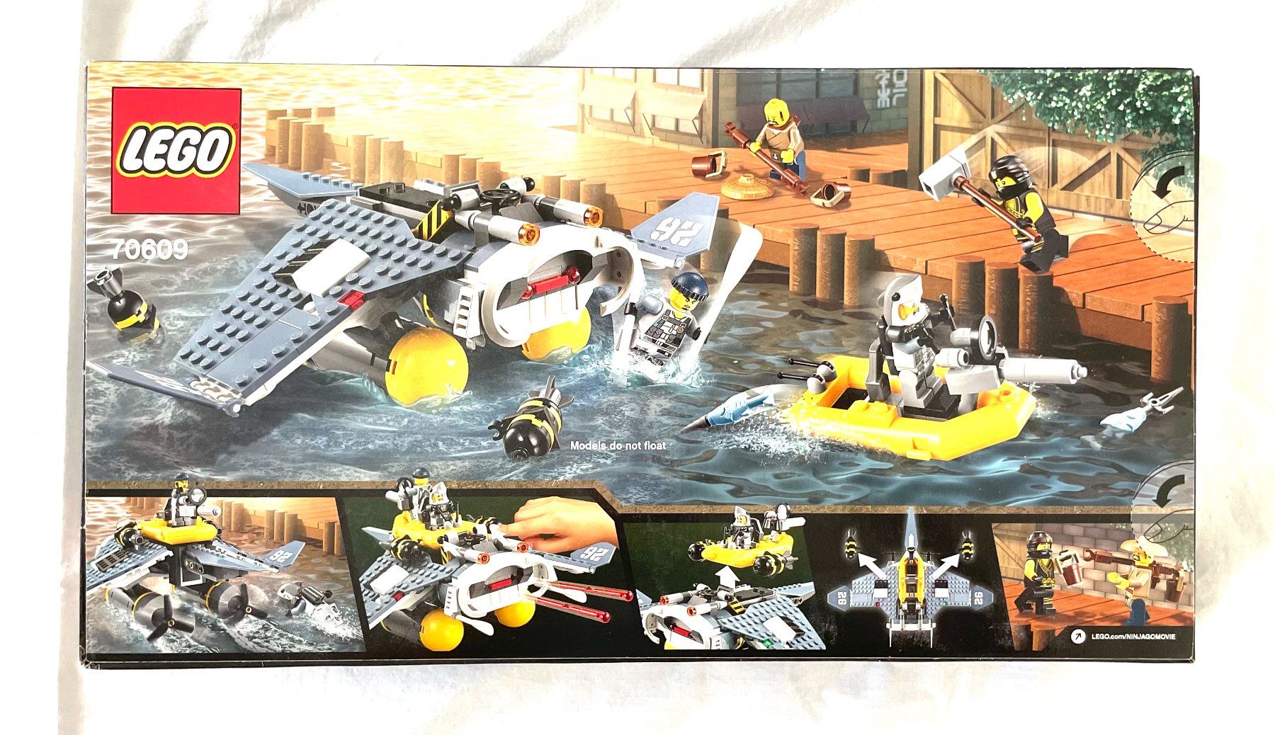 Lego Kit di costruzioni: Lego 70609: Manta Ray Bomber – Nuovo e nell'imballaggio originale da Corminboeuf venduto da Ld6NVToZQe 2