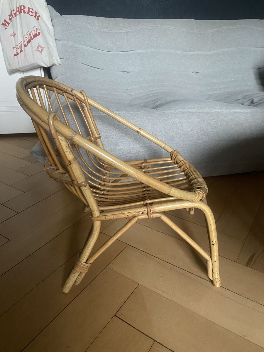 Stühle: Chaise rotin enfant – Gebraucht aus Geneve von nan_nd69 1