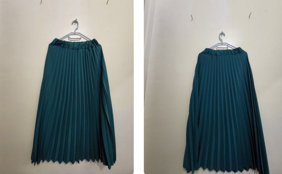 Gonne: Jupe plissée Studio Birkin vert sapin, taille unique – Usato da Niedergösgen venduto da Eva2410 2