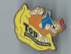 Plaketten & Abzeichen: TopTip Pin – Gebraucht aus Zürich von t24_de