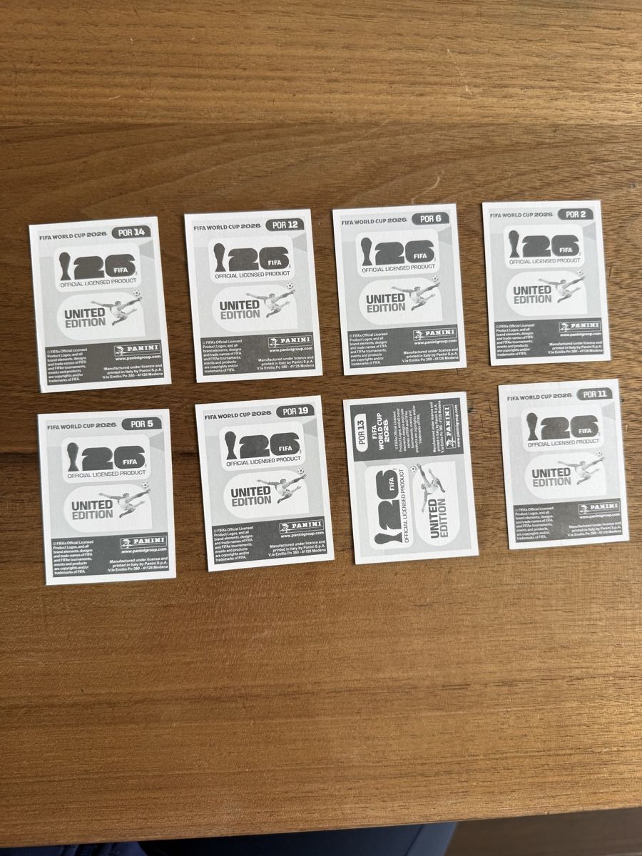 Panini Carte collezionabili: Portugal Team – Nuovo (secondo la descrizione) da Kilchberg ZH venduto da Wallissa 1