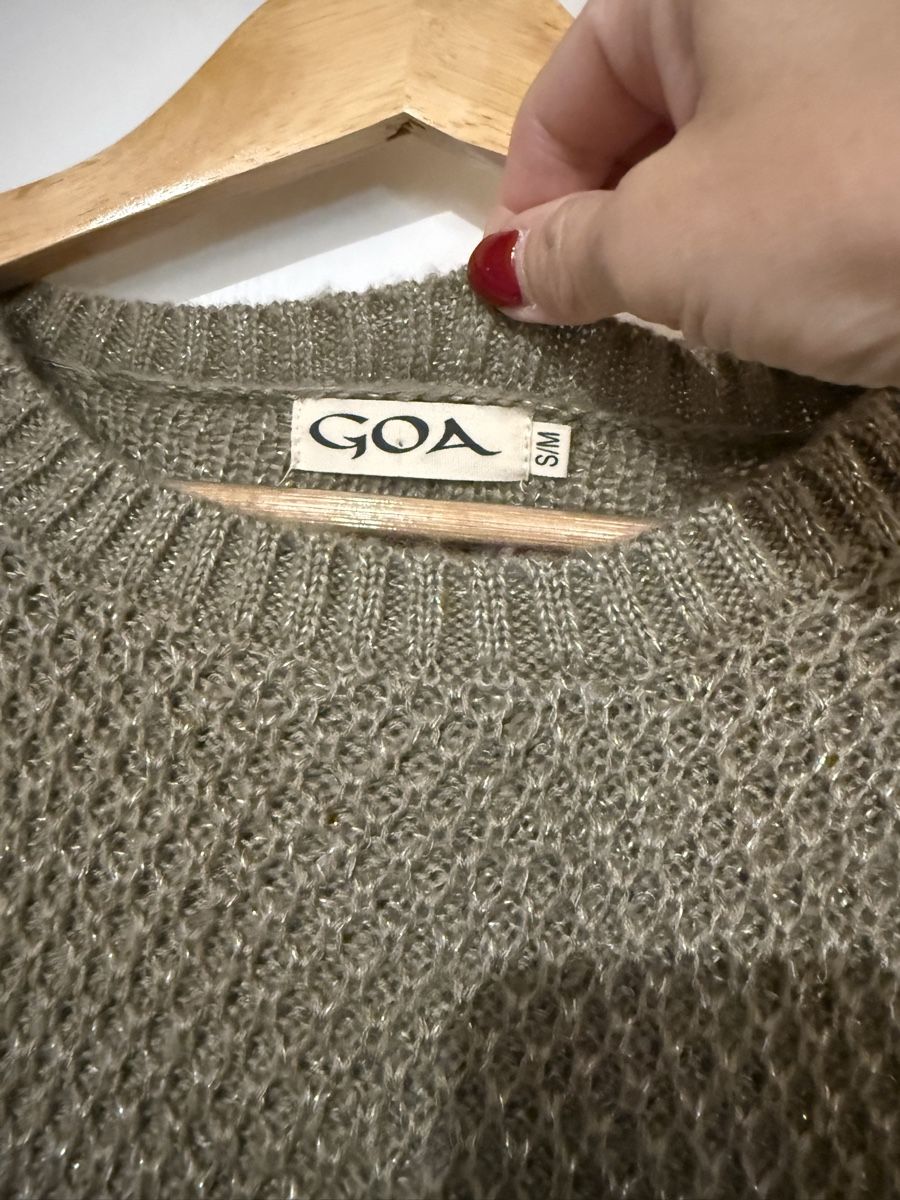 Maglioni & Felpe: Pull en tricot GOA orné de perles - Taille S/M – Usato da MASSONGEX venduto da Luluone 1