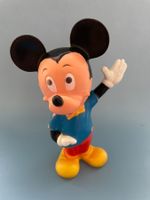 Vintage Mickey Mouse Quietschfigur Figur 1966 WDP Delacoste