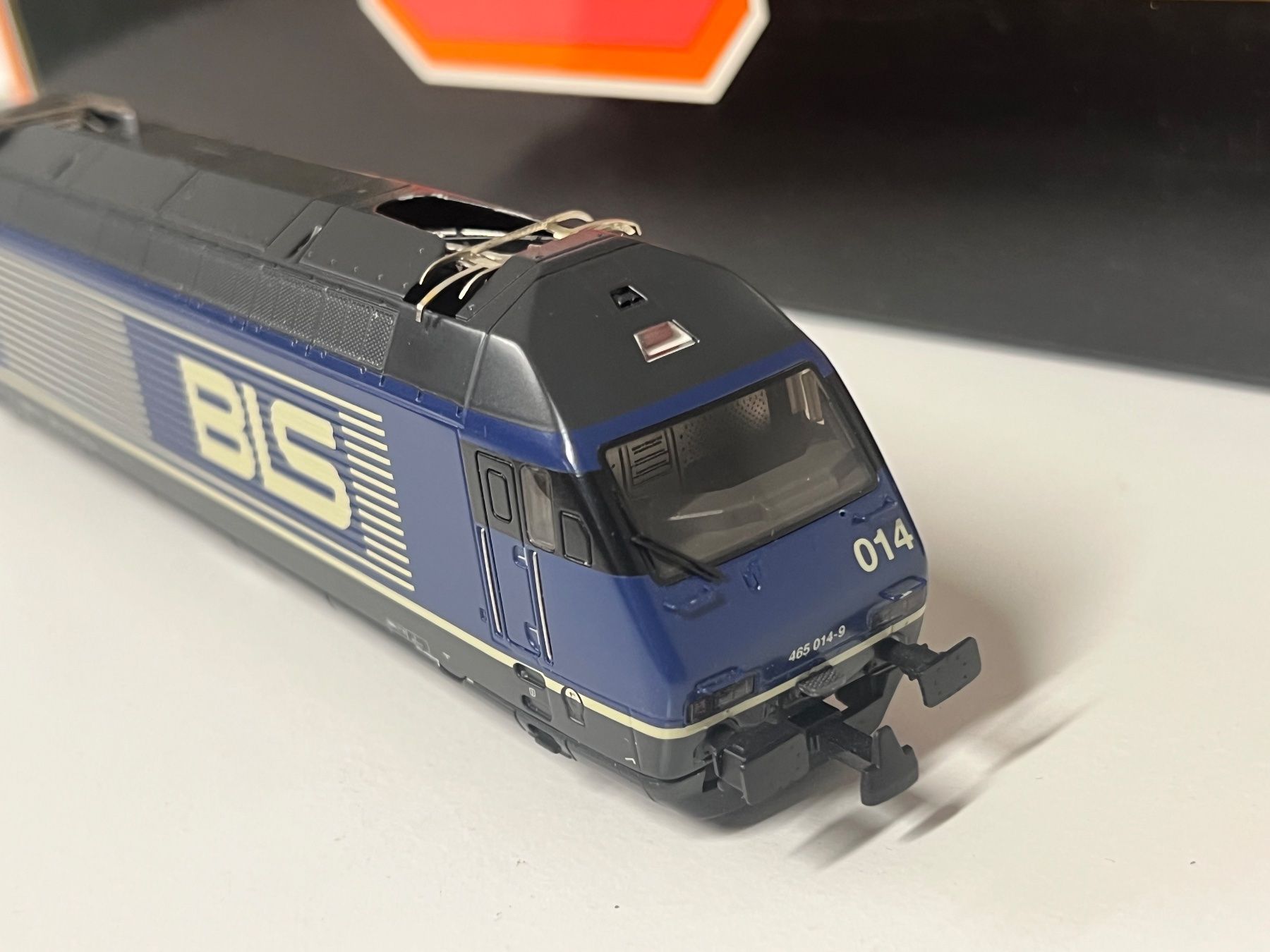 Hag Modellini di ferrovie: HAG Re 465 BLS  Wechselstrom mfx Spalenberg  LED – Usato da Geroldswil venduto da TopTrain54 3