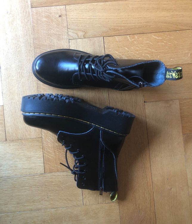 Bottines dr best sale martens plateforme