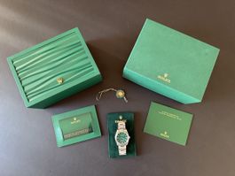Rolex Oyster Perpetual 36 Grün - CH Fullset