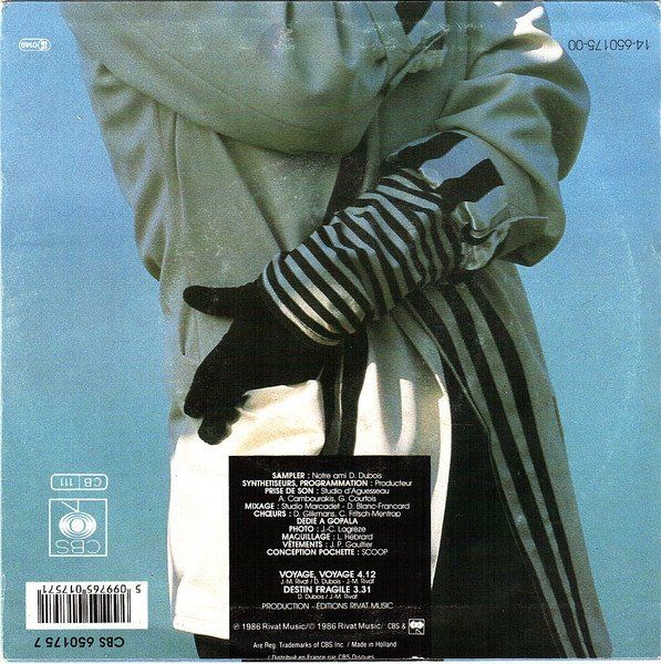 Dischi in vinile: Desireless: Voyage Voyage 7" – Usato da Steinhausen venduto da Vilivinili 1