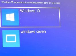 hp dual boot