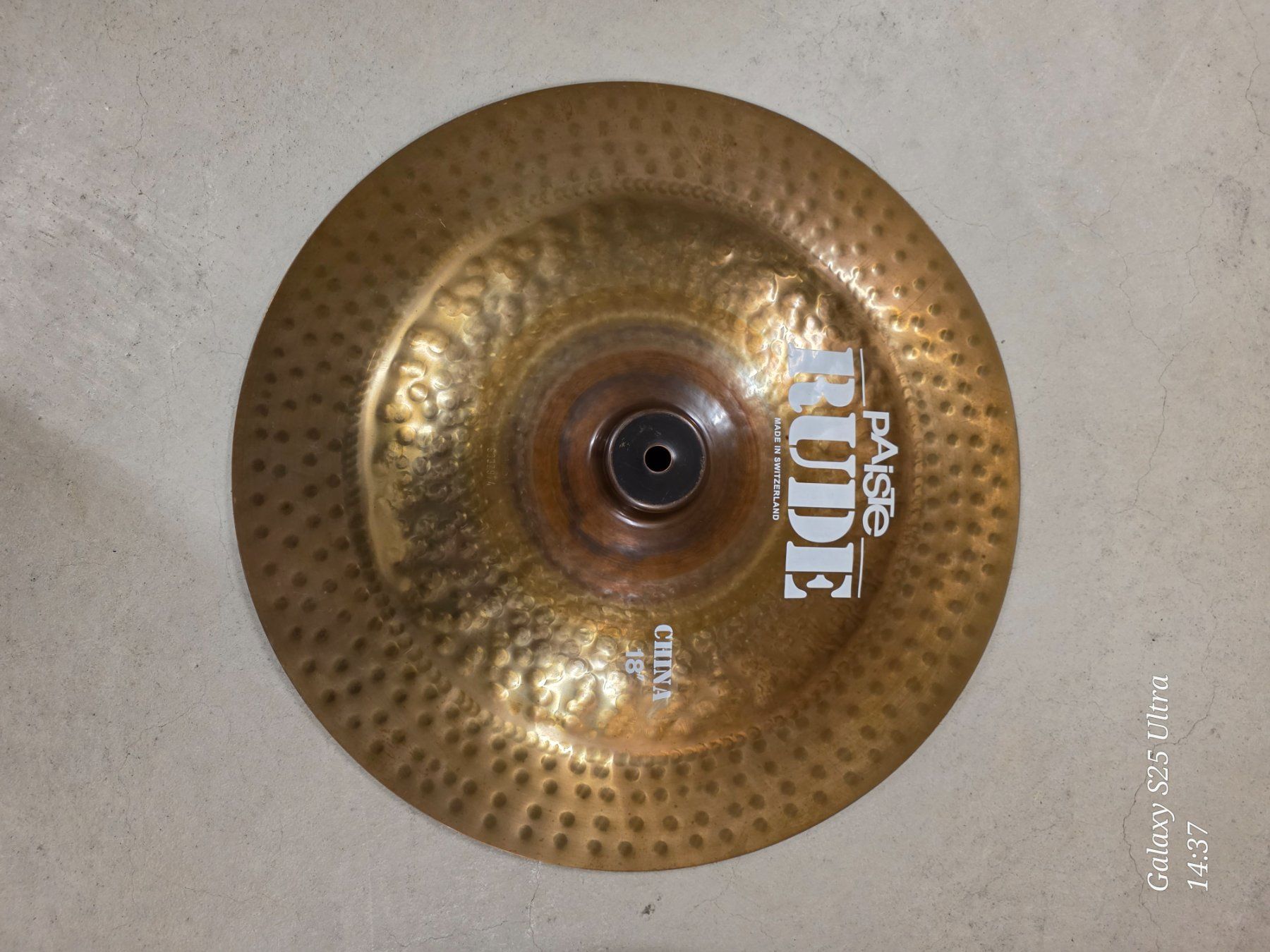 Strumenti musicali: Paiste Rude – Usato da Winterthur venduto da chr_gw9b 1
