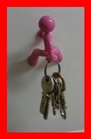 Schlüsselaufhänger Magnet Strongman PINK Schlüsselhalter