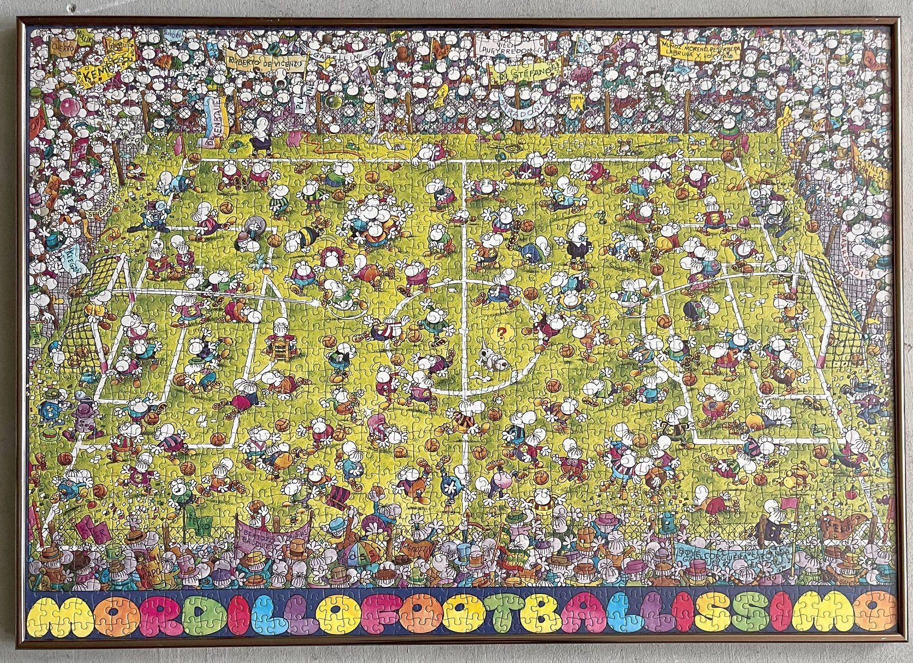 Puzzle: Puzzle  - Gerahmt - 84 x 60cm – Usato da Oftringen venduto da Vucki