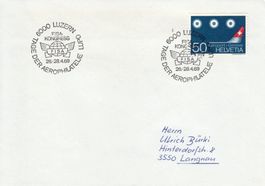 1969 Tag der Aerophilatelie LUPO Luzern