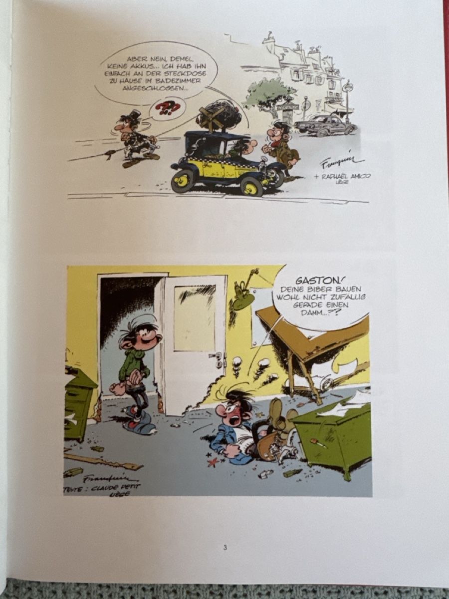 Comics: Gaston 11, Tollpatsch Total, Comic,  – Gebraucht aus Eschenz von Belladog 3