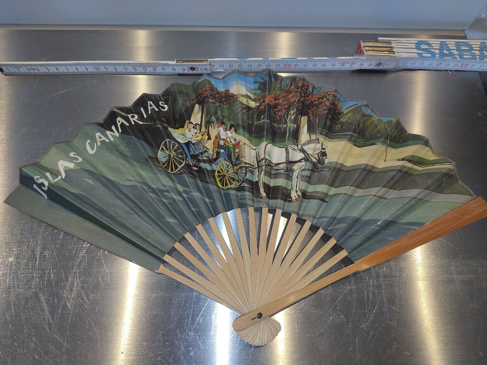 Tutte le decorazioni: Vintage Fächer, China Eastern, Handfächer, Sommer – Usato da Biel/Bienne venduto da DoNa82 1