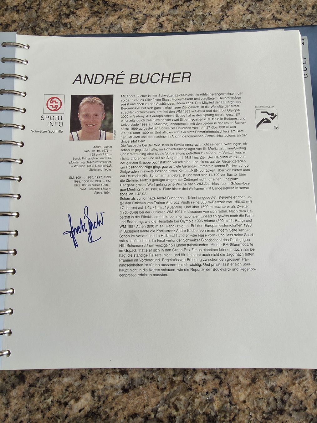 Alle Briefmarken: Briefmarkensammlung Stiftung Schweizer Sporthilfe 4 Ordner – Gebraucht aus Recherswil von Claudia67 7