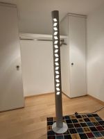 Designer-Stehlampe Aluminium matt