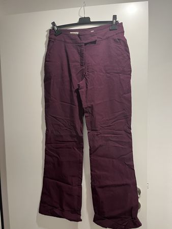 Vintage y2k Yessica Stoffhose Grösse 40 Aubergine