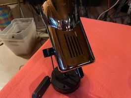 Vintage Lampe ( Deckenlampe ) 80er Jahre Chromstahl design