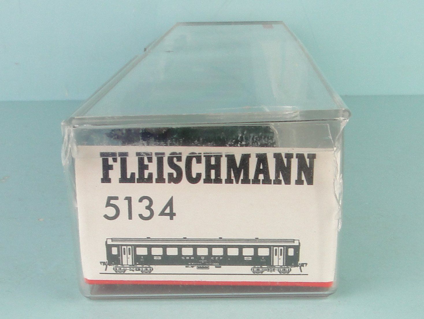 Fleischmann Modellini di ferrovie: Fleischmann 5134 SBB EW II, Märklin Kupplung – Usato da Bülach venduto da cann11 2