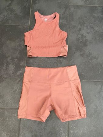 Sport Set H&M Damen Grösse S rosé Neuwertig