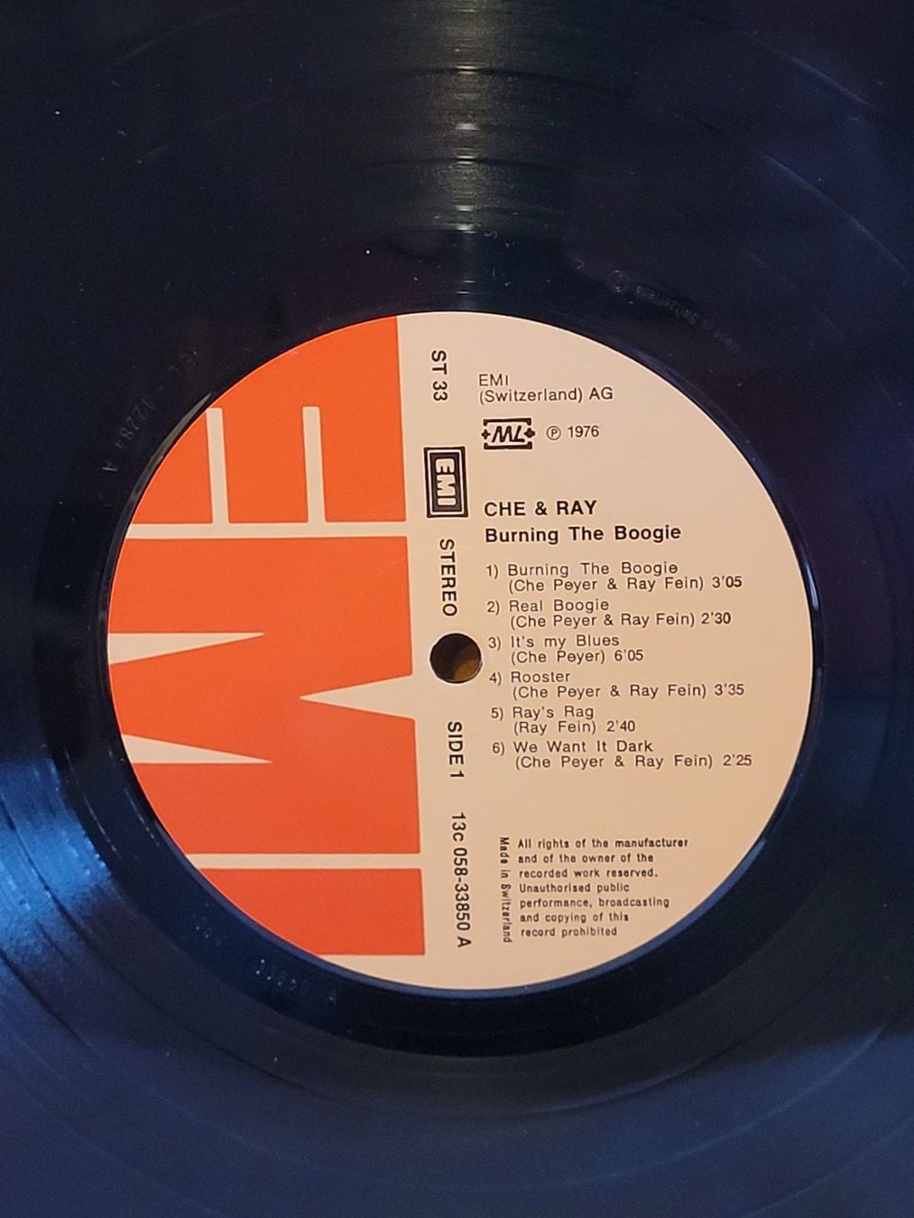 Dischi in vinile: Che & Ray - Burning the Boogie - Vinyle 33T – Usato da La Chaux-de-Fonds venduto da reu_kx5l 3