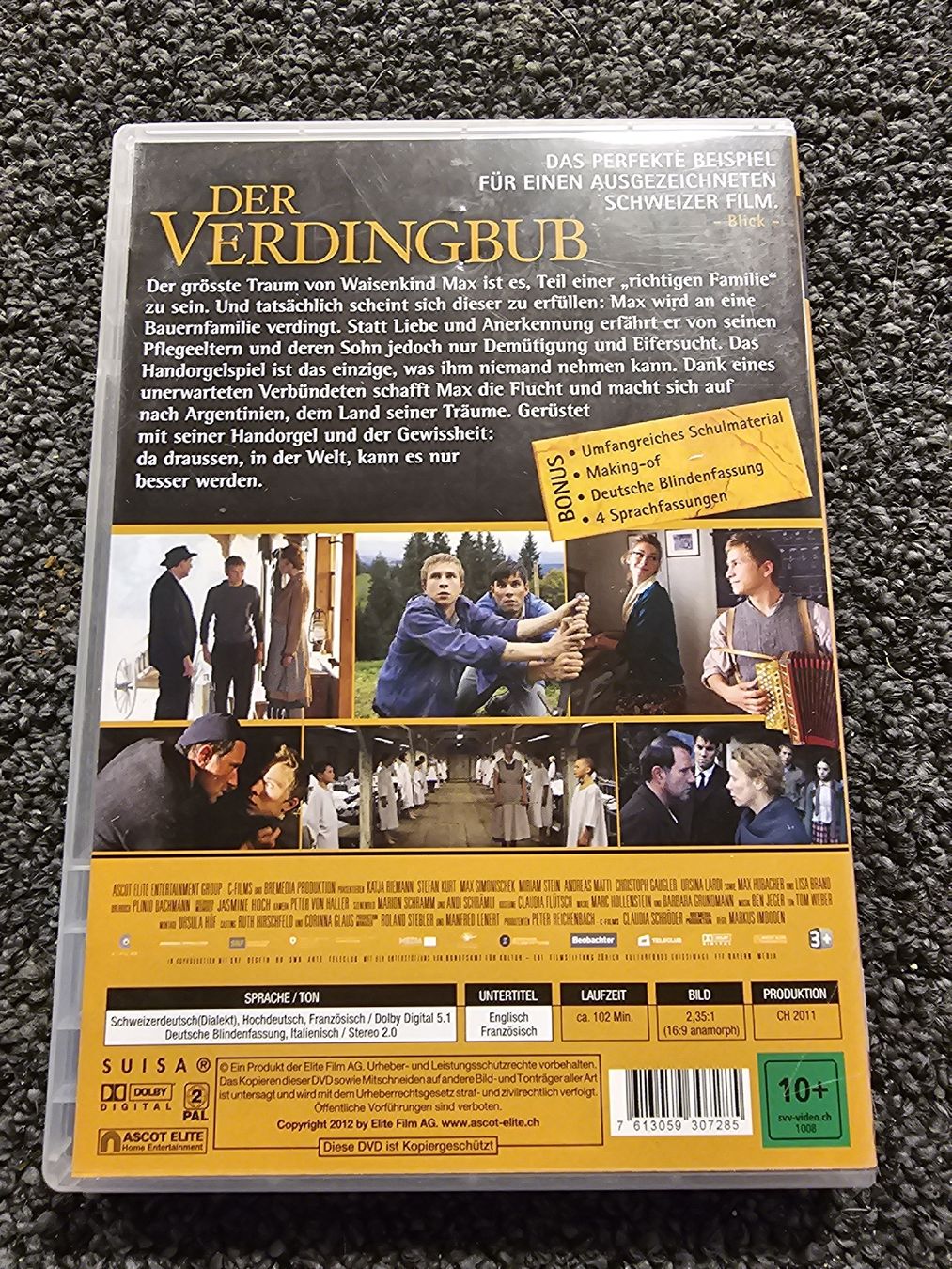 Tutti i DVDs: Der Verdingbub (22596) – Usato da Ruswil venduto da jan_bxl5 1