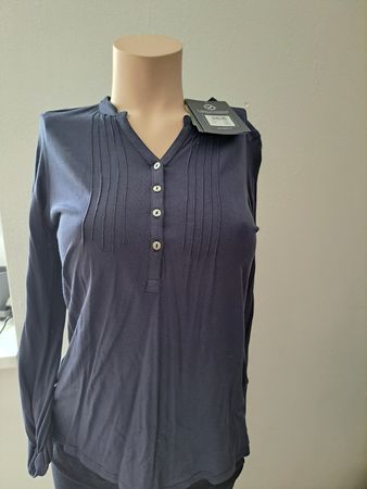 Neu Regatta Langarm T-Shirt Blusenshirt Gr.36 blau