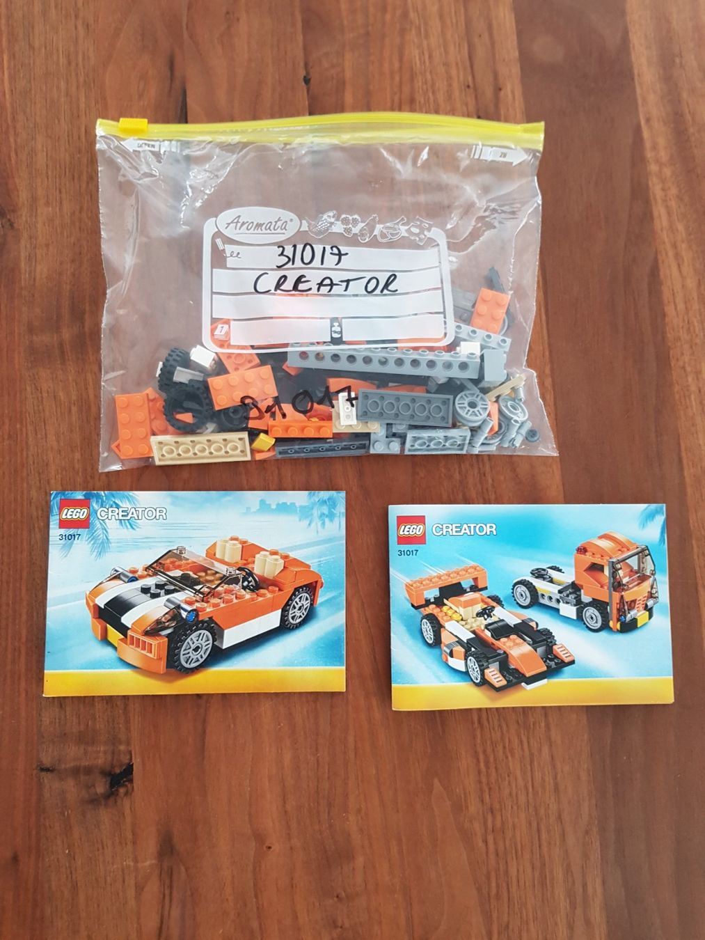 Lego Baukästen: LEGO Creator 31017 - Ralley Cabrio - 3 in 1 – Gebraucht aus Richterswil von Rem2011 2