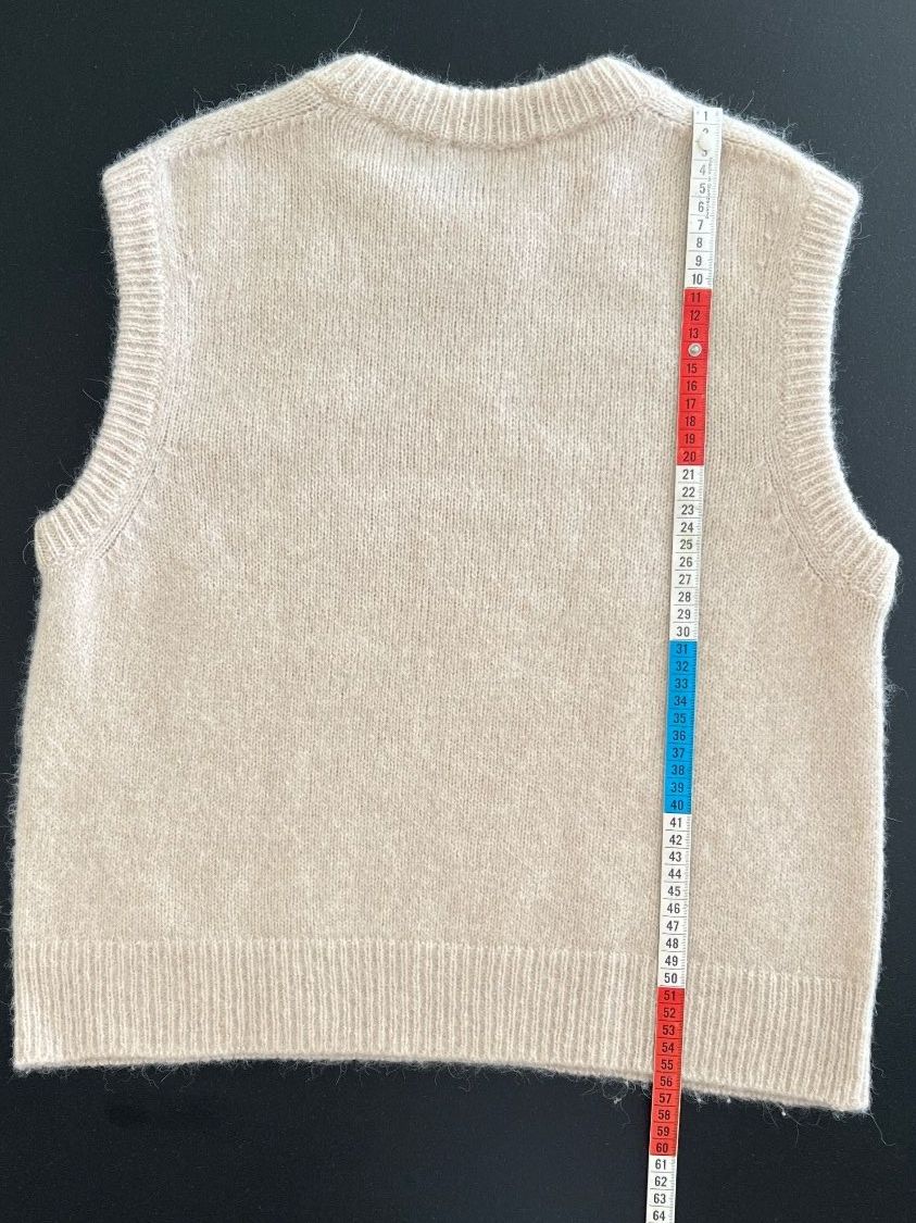 Top: Sézane · Pull Samuel · Vanille – Usato da Crissier venduto da ChamoNova 3
