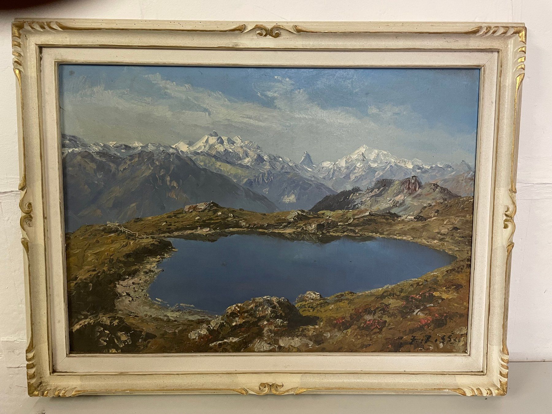 Dipinti: peinture tableau de  E. Rosset – Usato da La Croix (Lutry) venduto da netrajet