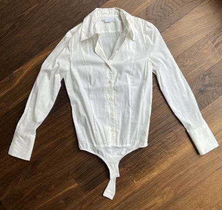 Blusenbody Bluse Body Alba Moda Gr. 36 stretch