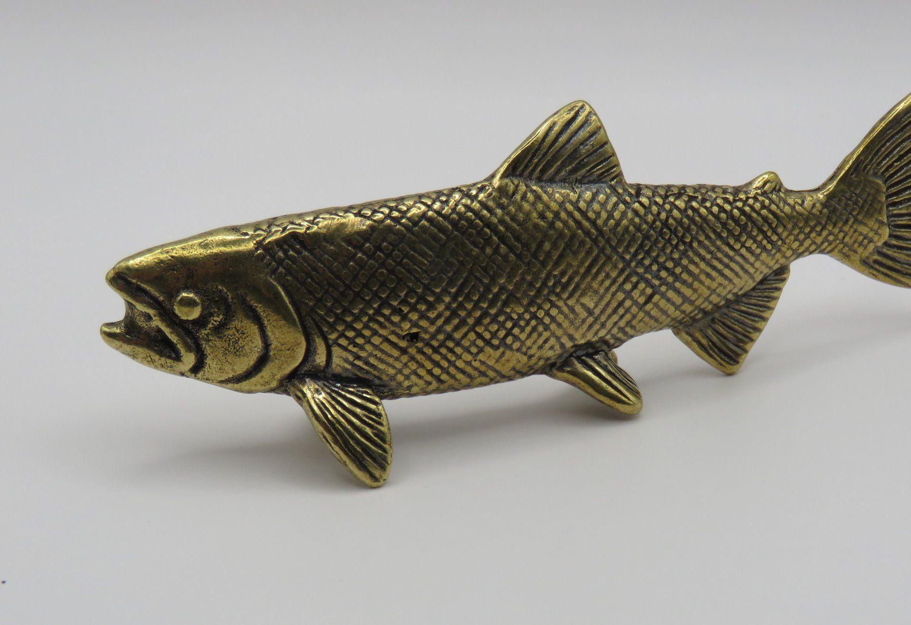 Figurines: FORELLE - Messing Figur - Dekoration - 9,2x2cm – Neuf avec emballage d'origine à Grenchen par Yamahwildstar16 3