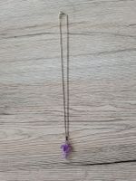 Collier mit Anhänger Silber 925. Kreuz Amethyst