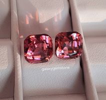 4.6ct Magnificent Sweet Pink Tourmaline (colour change)pair