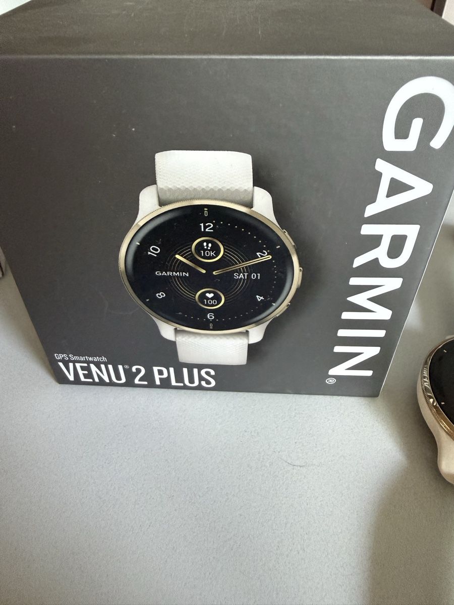 Garmin Smartwatch: Garmin Venu 2 Plus GPS Smartwatch weiss – Usato da Gränichen venduto da Tessin1 1