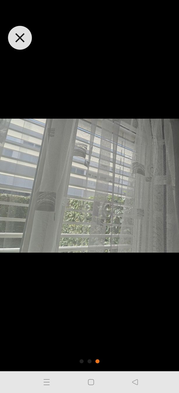 Vorhänge: Vorhang, weiss, transparent, 125x420 – Neu (gemäss Beschreibung) aus Fällanden von antogranell