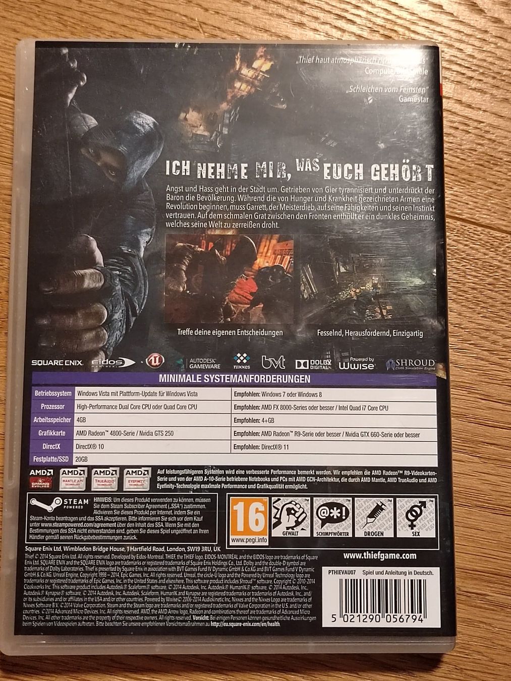 Jeux: Thief PC DE 2014 – D'occasion à Fribourg par Nooky 1