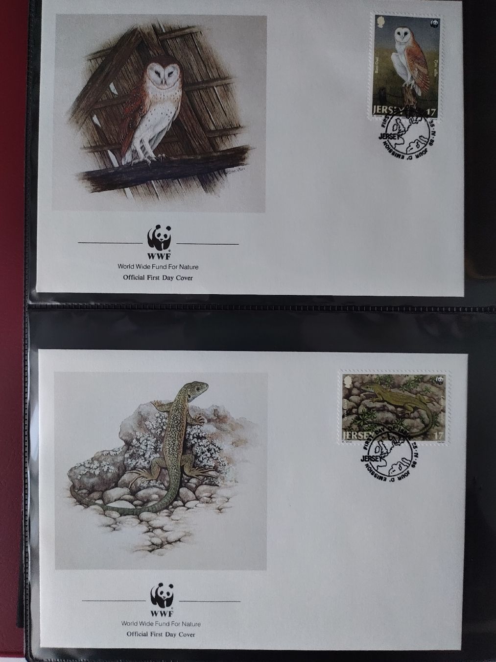 Tutti i francobolli: WWF Sammlung gefährdete Tierarten Jersey Briefmarken – Nuovo (secondo la descrizione) da Greifensee venduto da Retepw 5