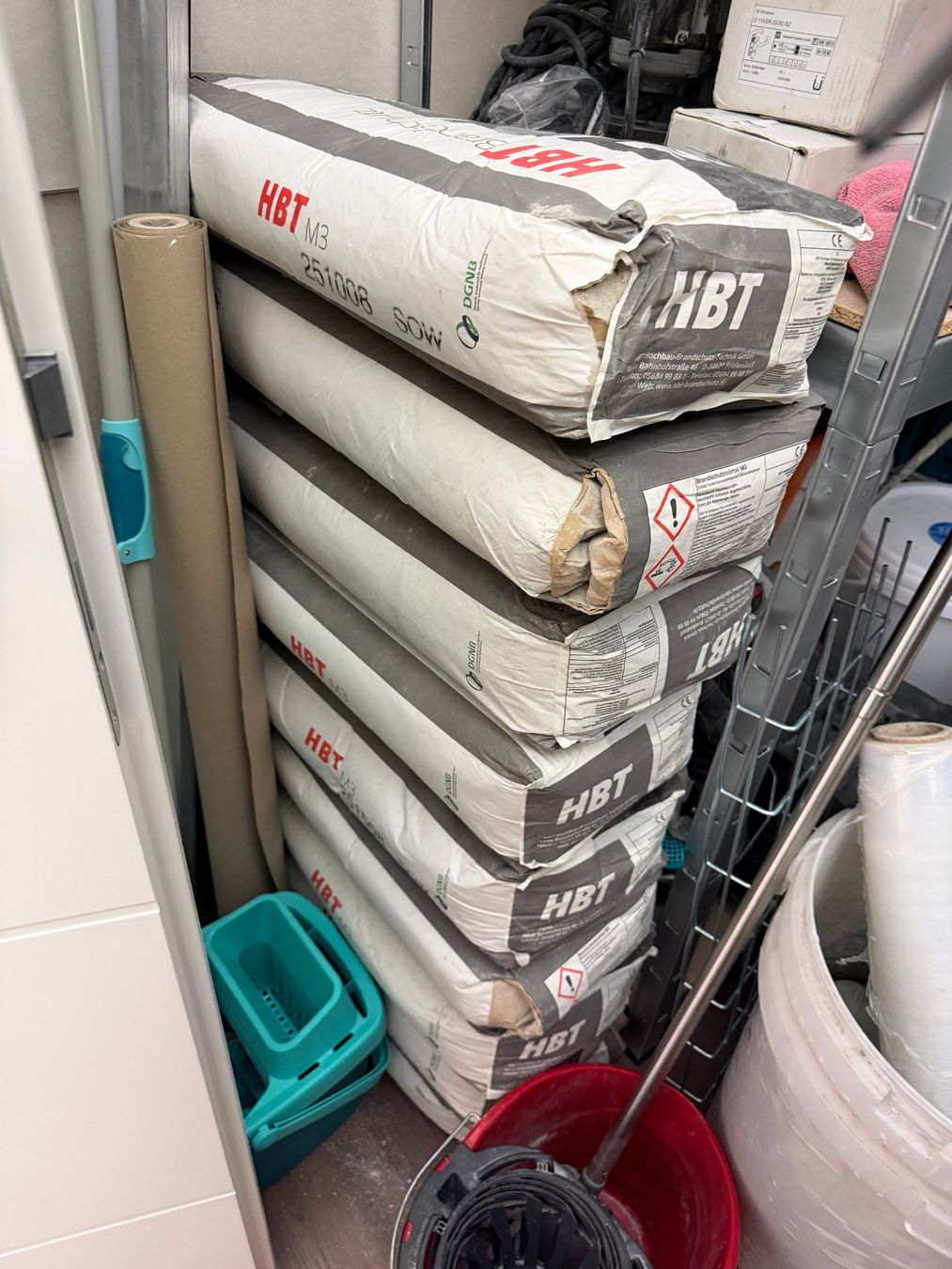 Matériau de remplissage: HBT M3 Brandschutzmörtel 9 Säcke – Neuf (Voir description) à Zug par Zieglers 2